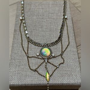 Lionette by Noa Sade Opal gold Francesca necklace